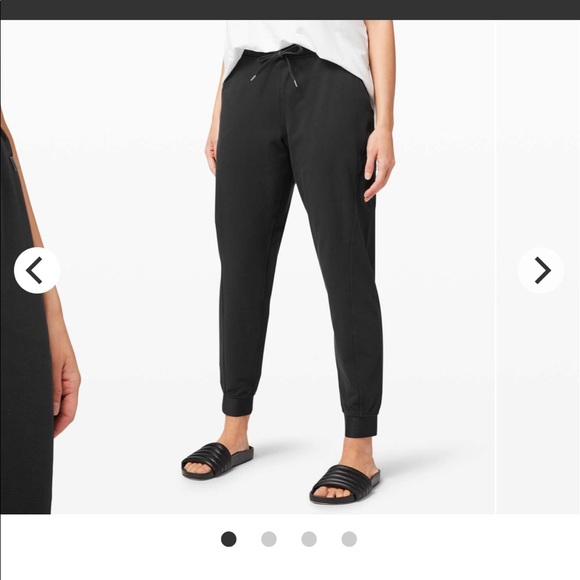 ISO!! Black Refreshed Routine Jogger - Picture 2 of 2